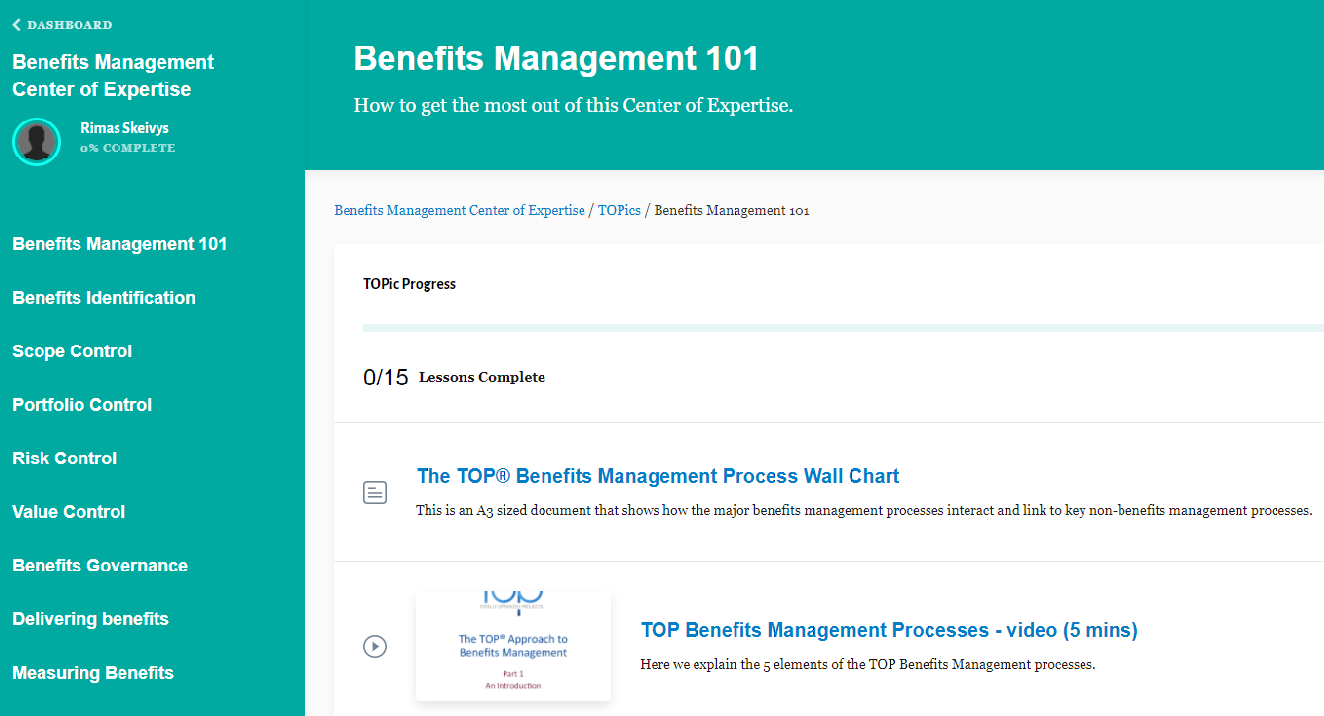 Benefits Management COE clip