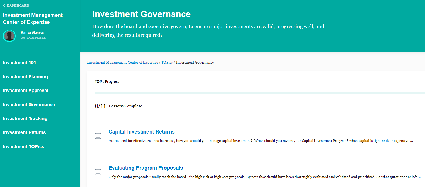 Investment Management COE clip